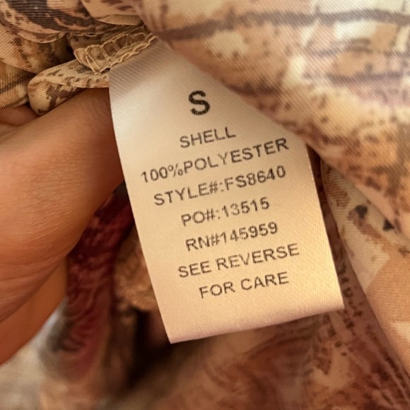 Dress Forum Tribal Print Straight Wrap Skirt, Size Small - Picture 9 of 10